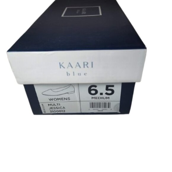 Kaari Blue - Jessica - Snakeskin Women's 6.5 Medium Flat Shoe Multi 3100012 - Picture 10 of 11